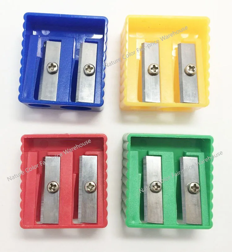 1 шт. точилка для карандашей макияжа 2 наклонных отверстия бритва карандаша