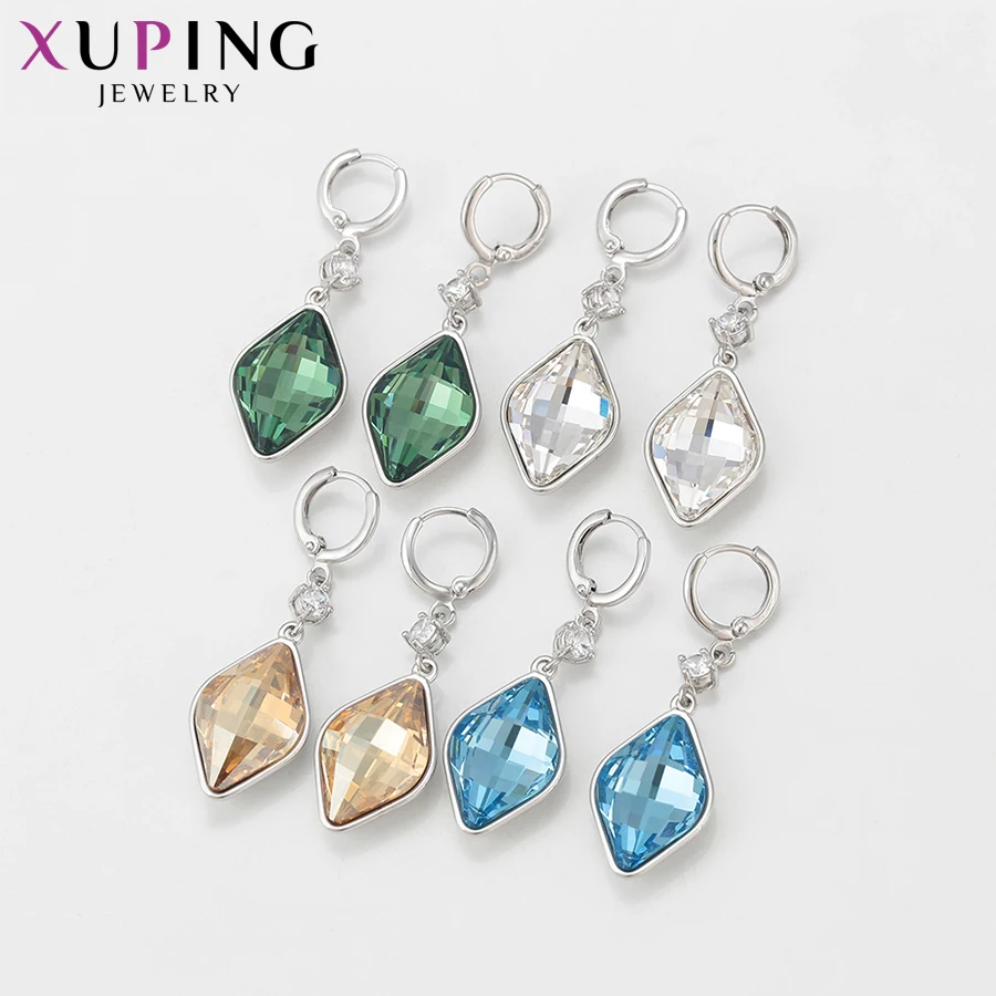 11 Xuping ювелирные изделия Капли серьги Модные Кристаллы от Swarovski темперамент