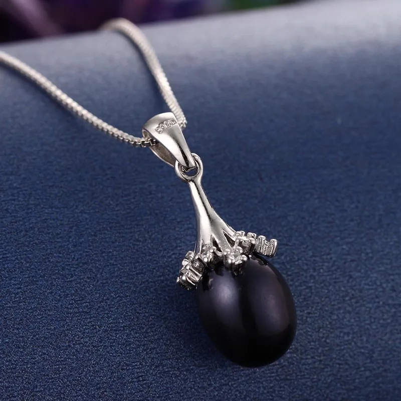 Подвески из культивированного пресноводного жемчуга 9 10 мм для подарка другу