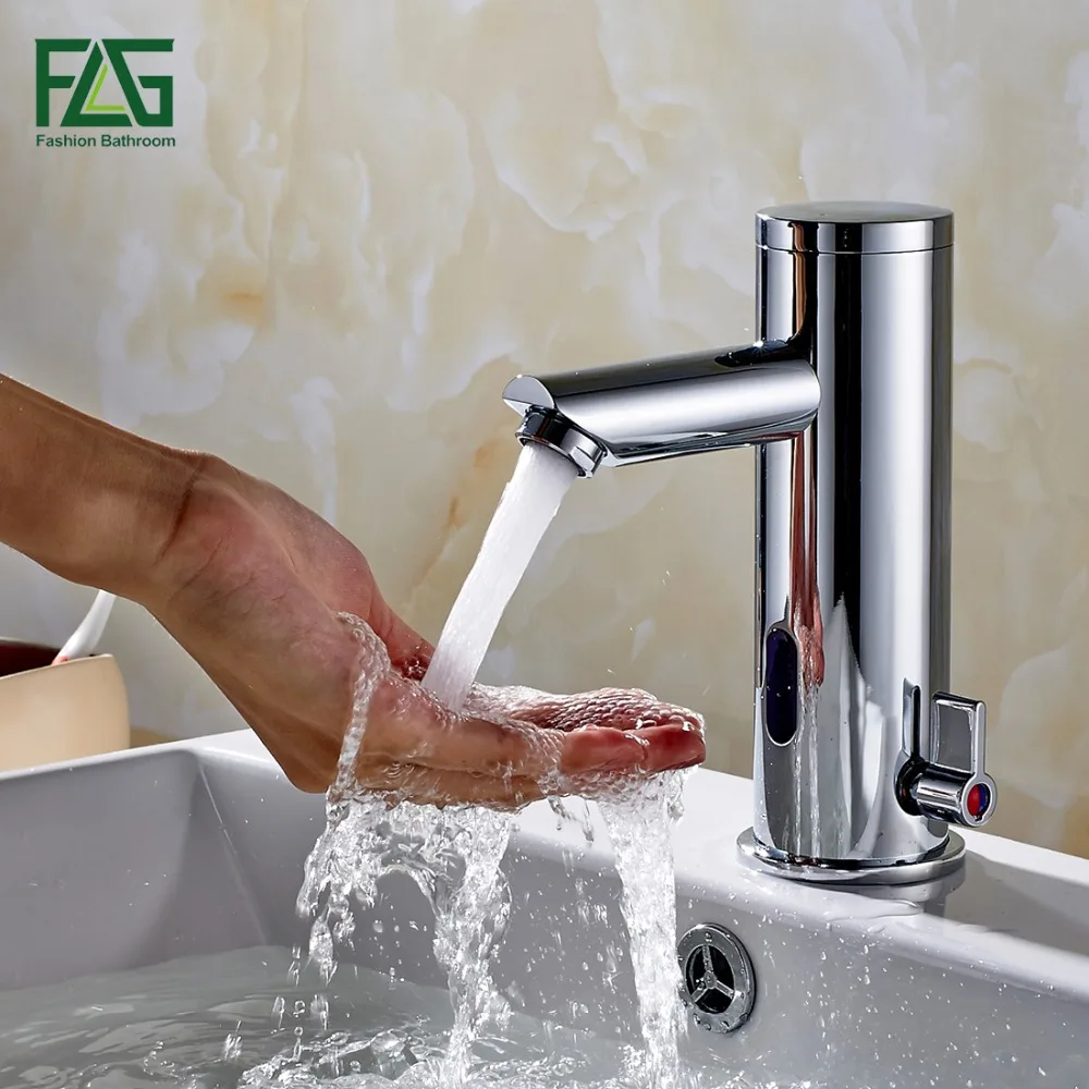 Сенсорный кран автоматический инфракрасный сенсорный на касание руки смеситель