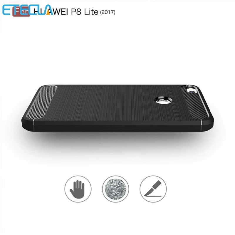 For Huawei P9 Lite 2017 Case On Cover P9Lite Silicone Mix Hybrid Protective Soft Shell |