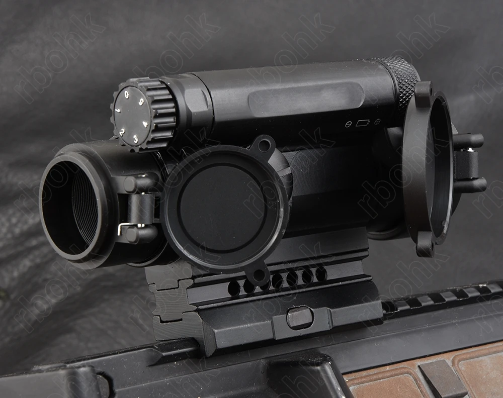 Тактический голографический M4 1x40 прицел в красный горошек с QD 20 мм винтовка
