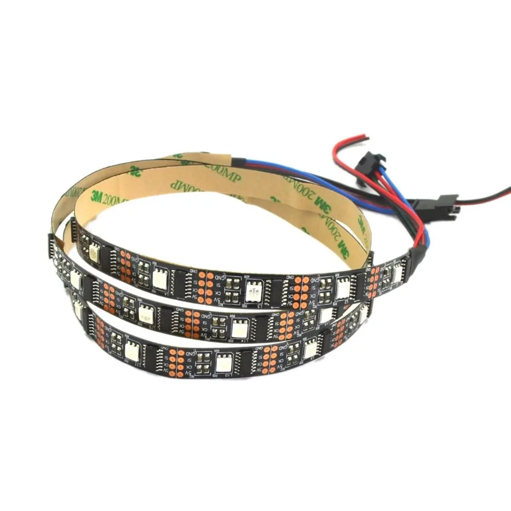 Светодиодная лента WS2801 SMD 5050 RGB 5 В 32 светодиодный Ода/м 24 бита|addressable rgb led strip|led striprgb