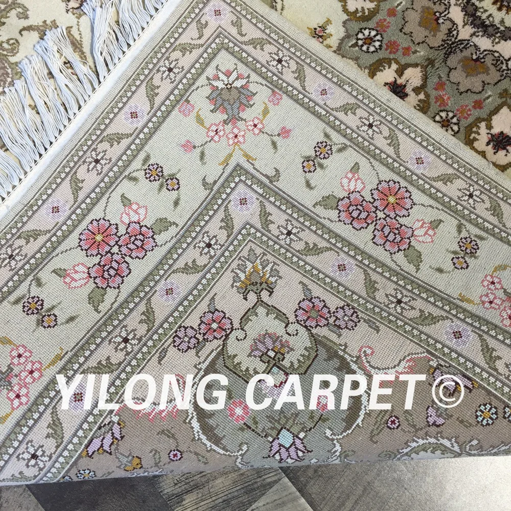 Бледные Коврики ручной работы Yilong 4 'x 6' высокое качество удобное искусство