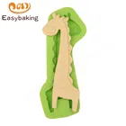 Мультфильм Жираф Силиконовые Формы Детские вечерние инструменты для украшения тортов из мастики кухонные выпечки шоколадные конфеты формы для мастики