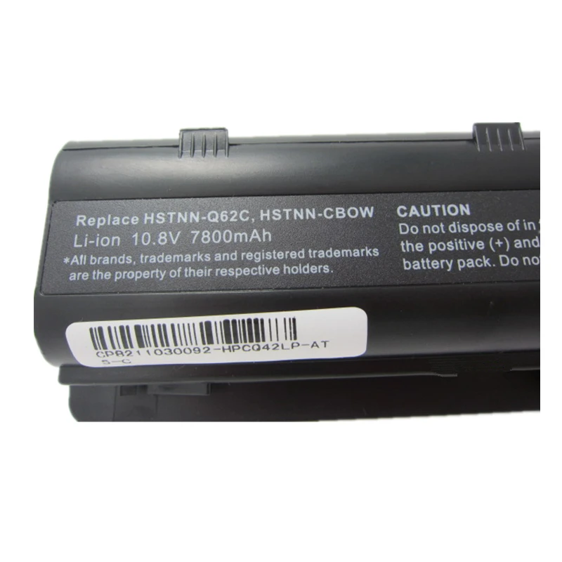 HSW Аккумулятор для ноутбука HP G32 G42 G42t G56 G62 G62t G72 G72t g4 G6 G7 dm4t DV3 2200 DV5 1200 DV6 3000 dv7 1400