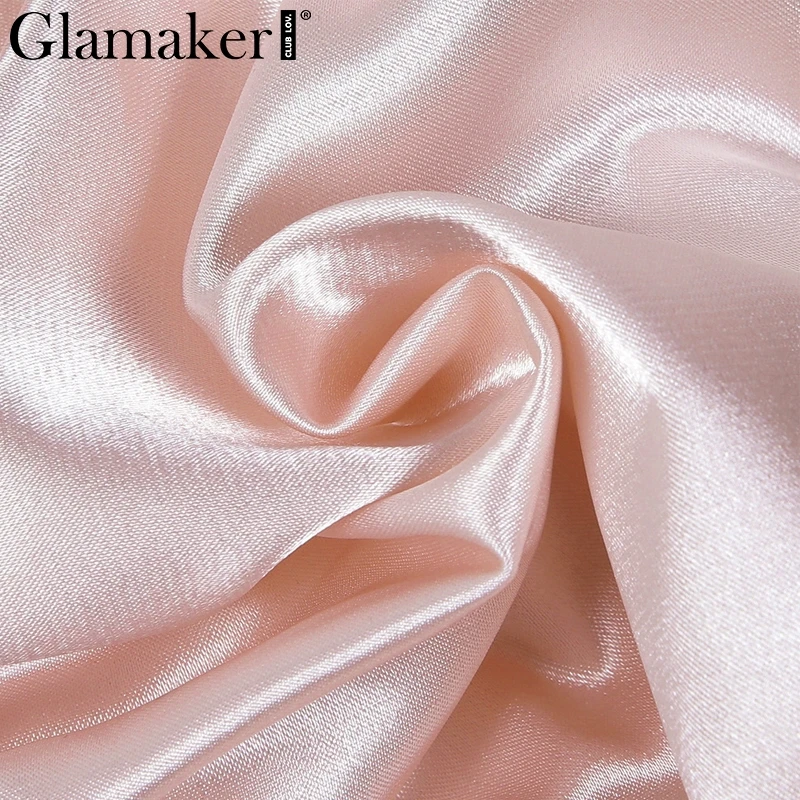 Glamaker, рубашка с пышными рукавами, короткий топ, летний, Одноцветный, на пуговицах, квадратный воротник, сексуальный топ, для женщин, модные, вечерние, для клуба, элегантная женская блузка