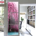 3 шт. Алмазная вышивка, картина, 3D полная дрель, 5d Алмазная мозаика, вышивка крестиком, Триптих, вертикальная Сакура, сделай сам, пейзаж, Декор, подарки