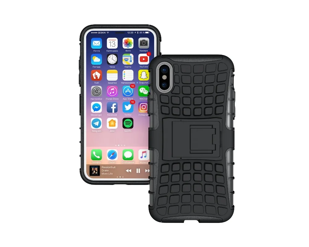 Шины зерна Heavy Duty Броня ударопрочный гибридный удар прочный жесткий чехол