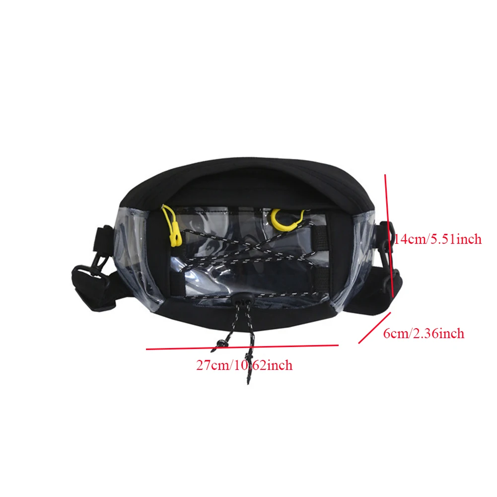 2019 модная прозрачная пвх поясная сумка мужская унисекс в стиле хип хоп для