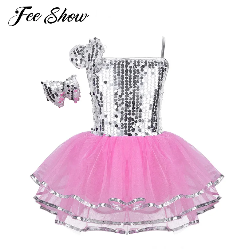 Детская одежда для девочек костюм современных джазовых танцев выступлений