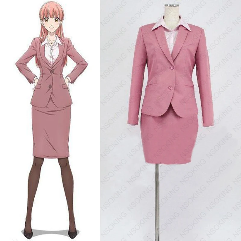 

Wotaku ni Koi ha Muzukashii Wotakoi: Love is Hard for Otaku Cosplay Momose Narumi, костюм ведущей женщины