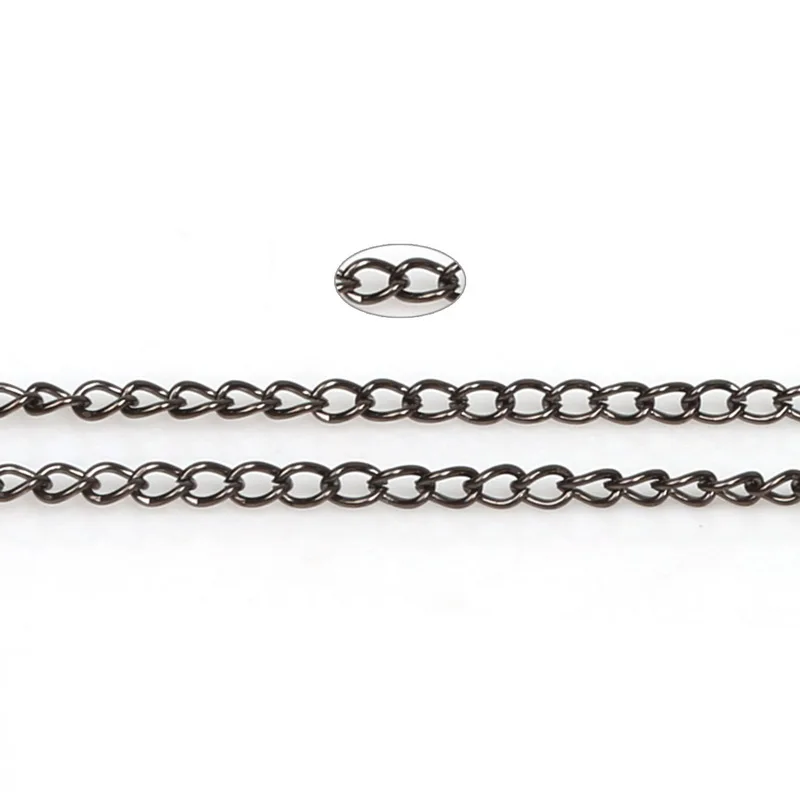 Горячая продажа 5 м/лот родий/серебро/золото/металл/Античная бронзовая позолота