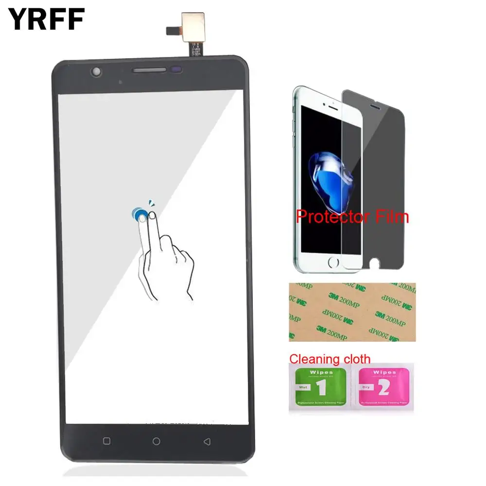 Переднее Сенсорное стекло YRFF для Oukitel U16 Max сенсорный экран дигитайзер панель