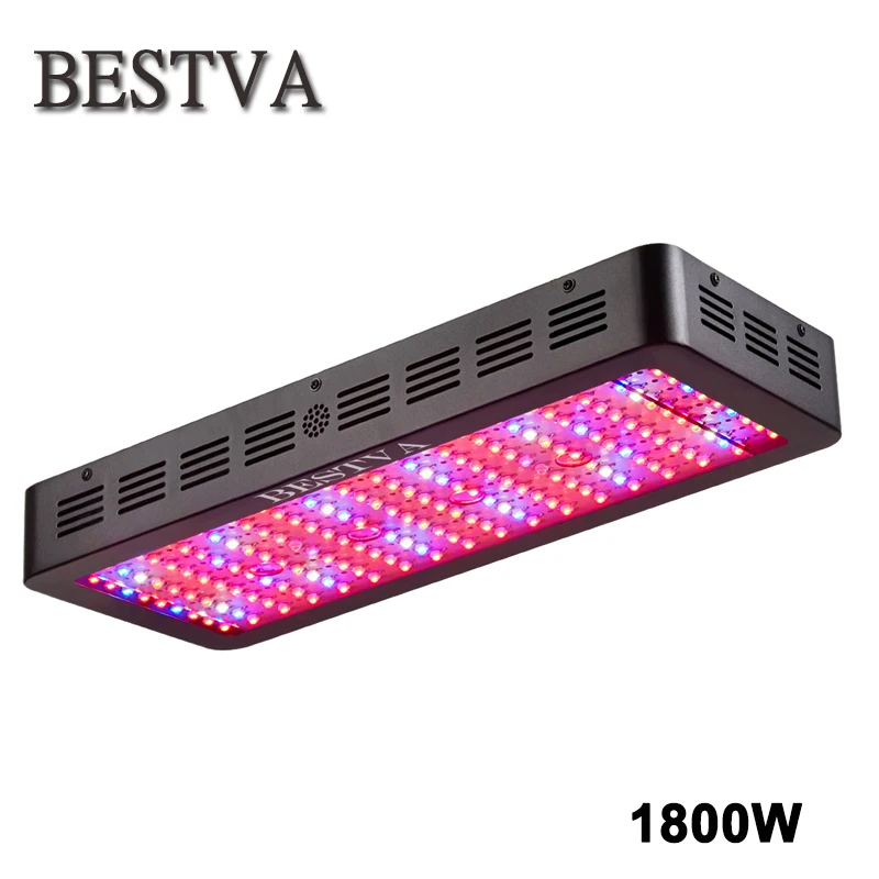 BestVA Black 1800 Вт двойные чипы полный спектр высокая производительность светодиодный