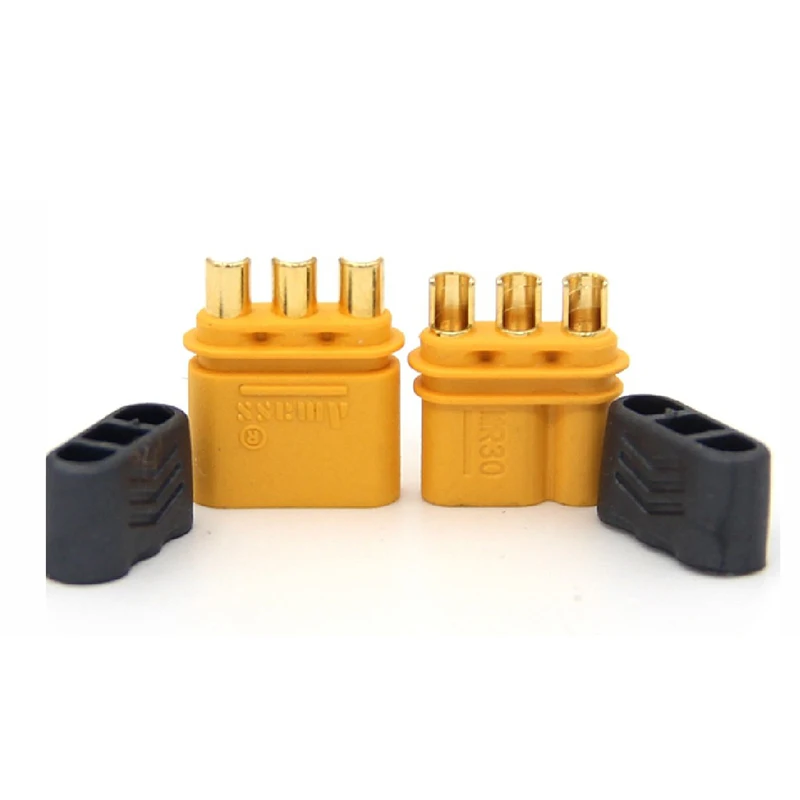 

1pair 10pairs Amass MT30 MT60 MR30 Plug Connector Motor connector Male Female Bullet Connectors Plugs For RC Lipo Battery