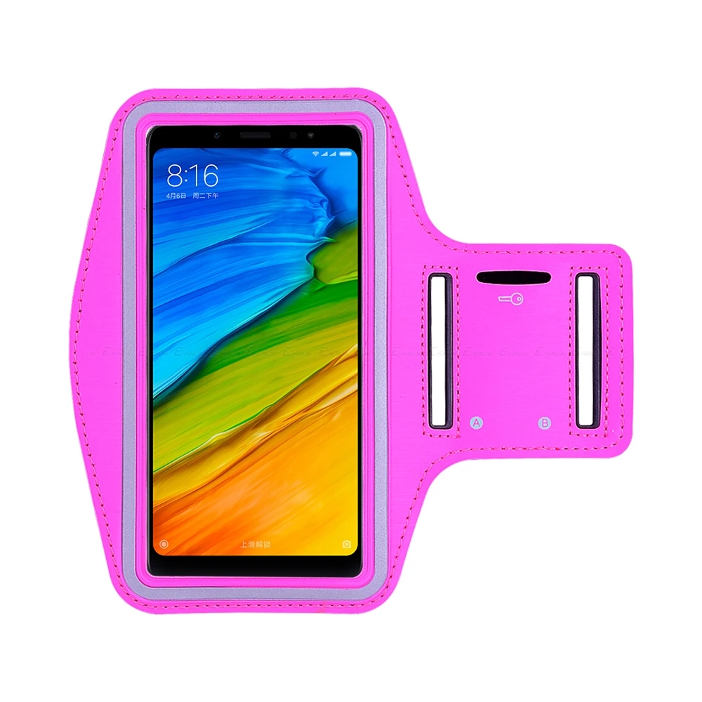 Rose Спортивный Чехол для бега, велоспорта, сумка для телефона XiaoMi Redmi Note 8T 8 7 6 5 8A S2 7A 6A 5A Go K20 Pro Prime Plus, чехол на руку - Цвет: Rose