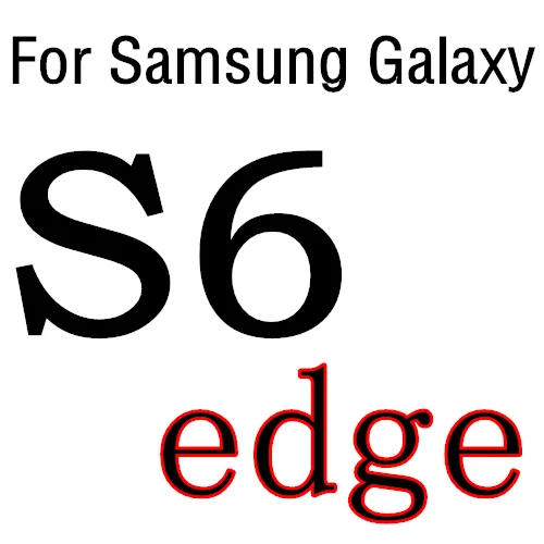 Флип Чехол Для samsung Galaxy J1 J2 J3 J5 J7 A3 A5 A7 A8 Pro Prime Core NEO S3 S4 S5 S6 S7 край S8 S9 Plus/Note 8 - Цвет: S6 EDGE