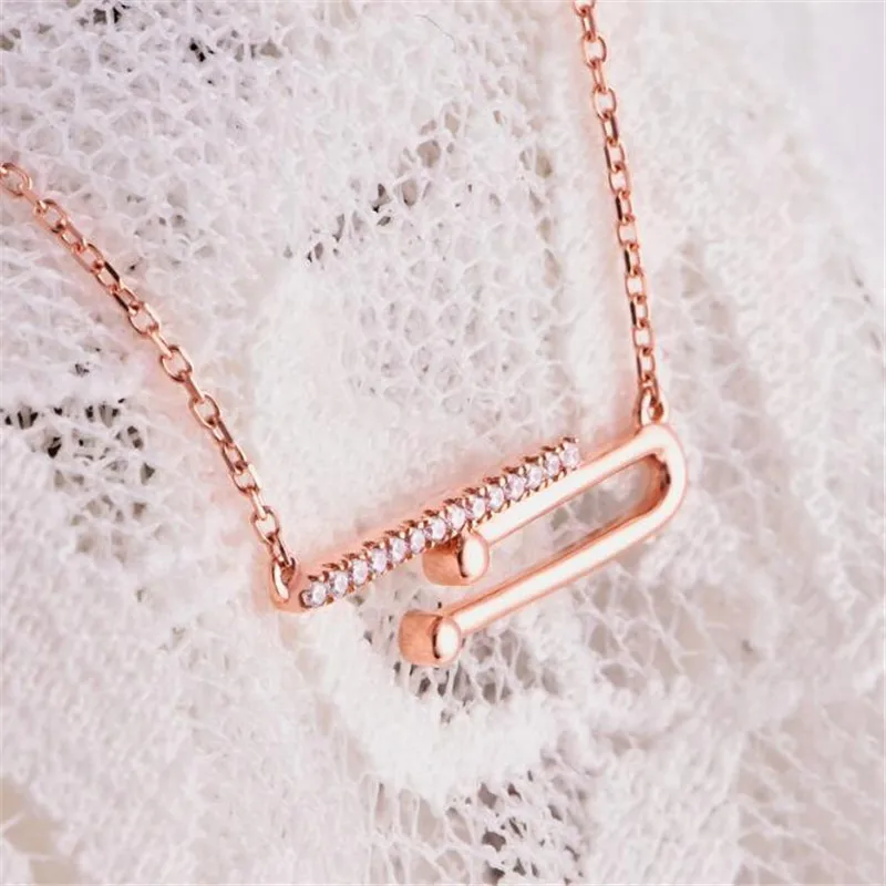 Туба Музыкальные инструменты Рог ожерелье кулон 18K золото Творческий труба