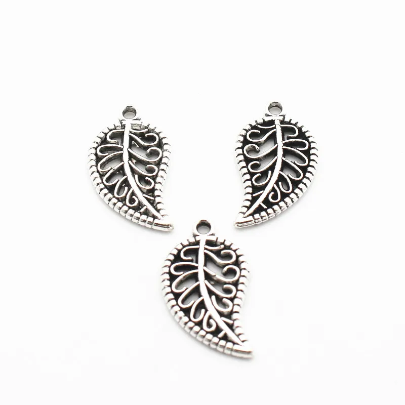 Горячая Распродажа 20 шт./партия подвески из сплава листьев для танцовщиц