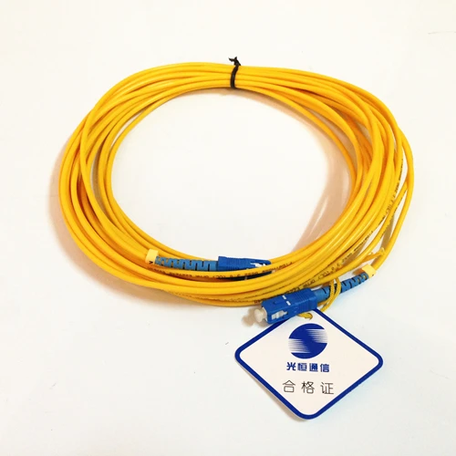 Бесплатная доставка оптоволоконный кабель SC Соединительный шнур SM SX 3 мм 10 м 9/125um