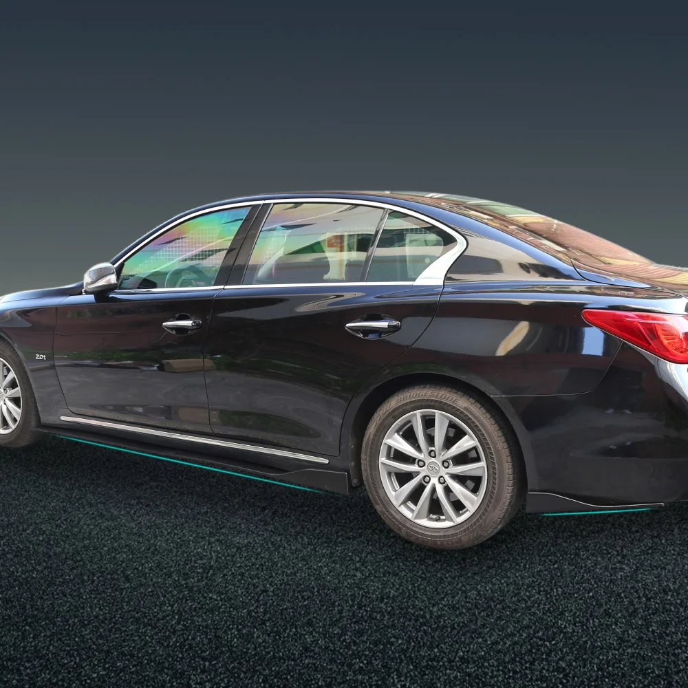 Автомобильная боковая юбка удлинитель 2 м универсальные разветвители диффузор