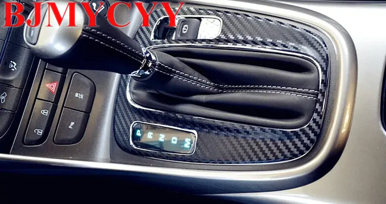BJMYCYY Автомобильная наклейка из углеродного волокна механизм передач для Chevrolet Malibu 2013