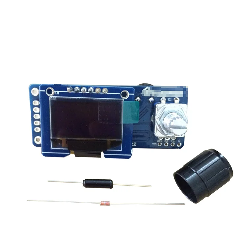 T12 STC OLED Контроллер Цифровой паяльник станция DIY наборы для HAKKO T12 советы китайский английский переключение
