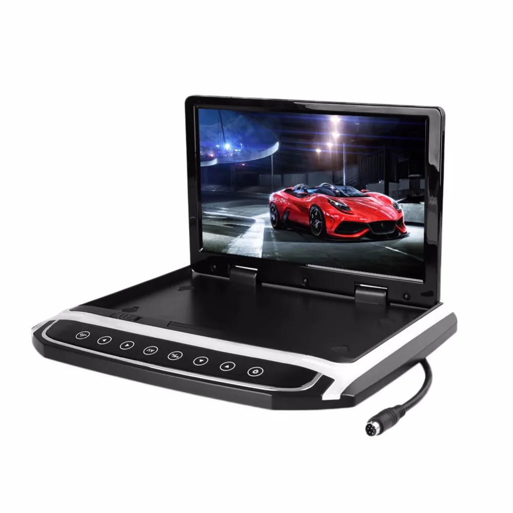 XST 17,3 дюймов автомобильный монитор на крыше откидной TFT ЖК-плеер с HD 1080P видео USB FM HDMI SD сенсорная кнопка потолок MP5 плеер