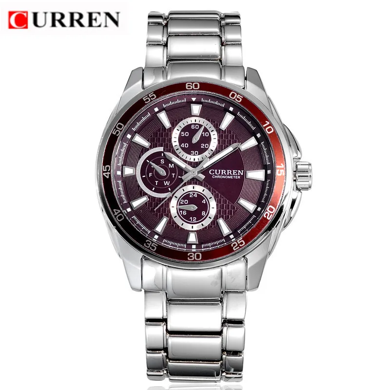 Curren мужские часы лучший бренд класса люкс Reloj хомбре кварцевые спортивные