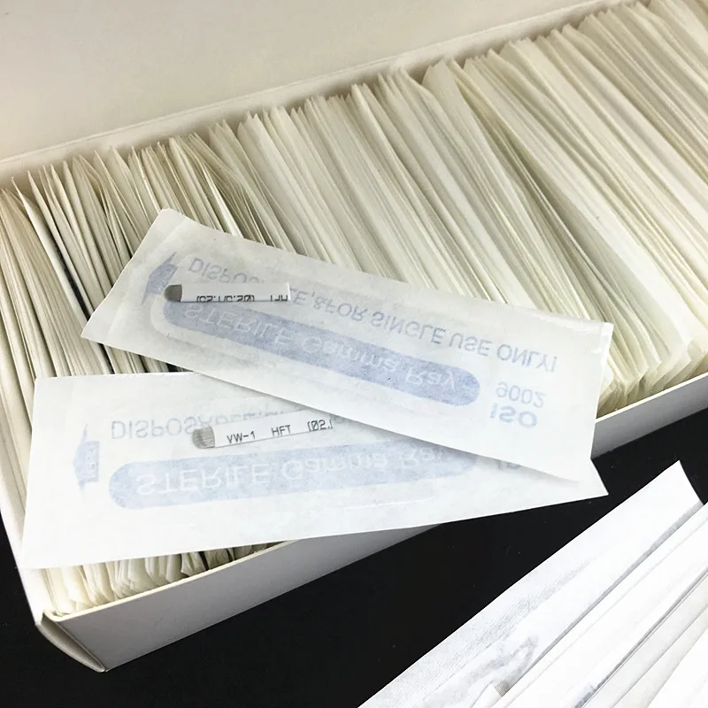 

50pcs 0.18mm microblading needles 12 14 16 18 pin u shape Permanent Makeup