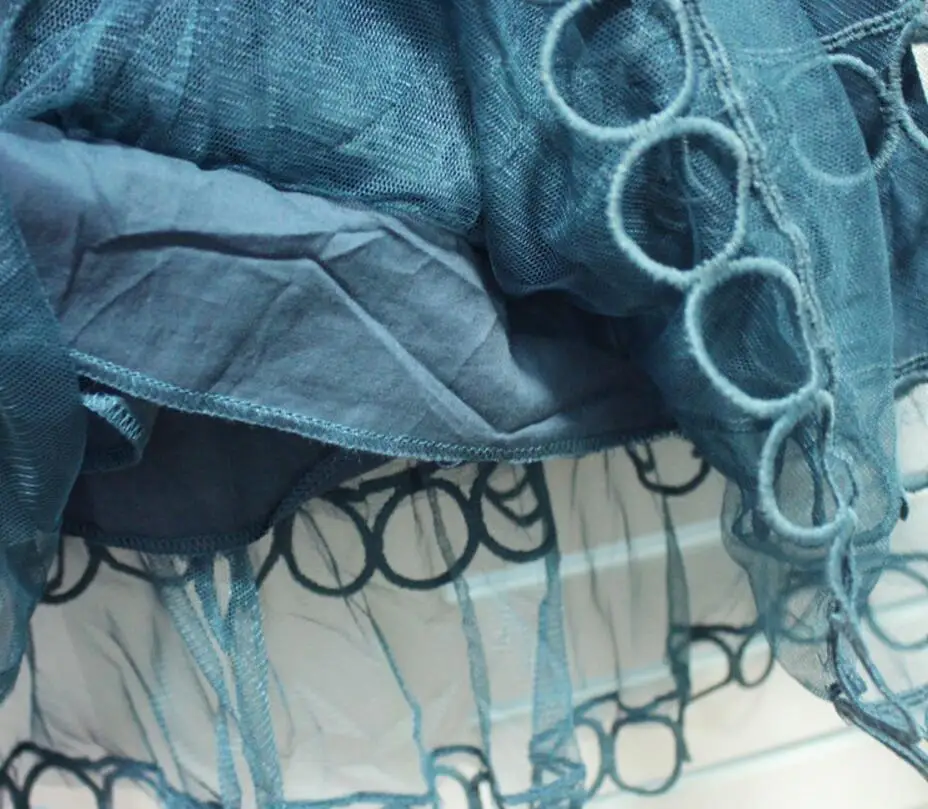 Новый оборками сетки Юбки для женщин Обувь девочек детские принцесса Дети Осень