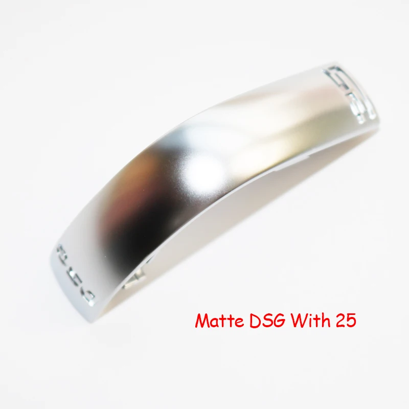 Matte With 25 DAZOO матовая и блестящая DSG зубчатая головка аксессуары для гандбола зубчатая Ручка Крепление DSG ломтик для VW Passat CC Seat Leon Golf MK6 - Название цвета: Matte With 25