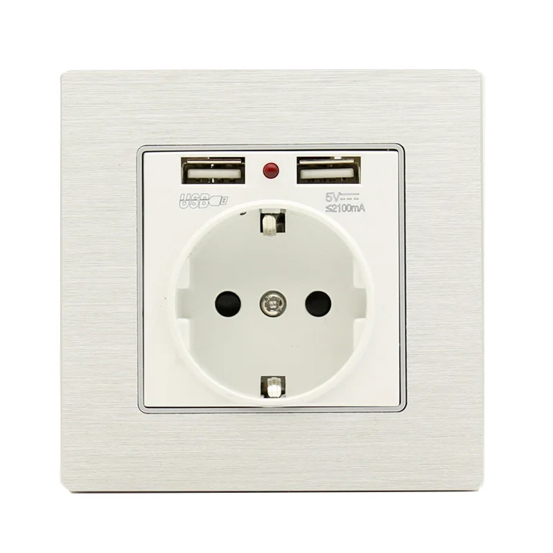 Настенное зарядное устройство с двумя USB-портами 2 1 А | Обустройство дома
