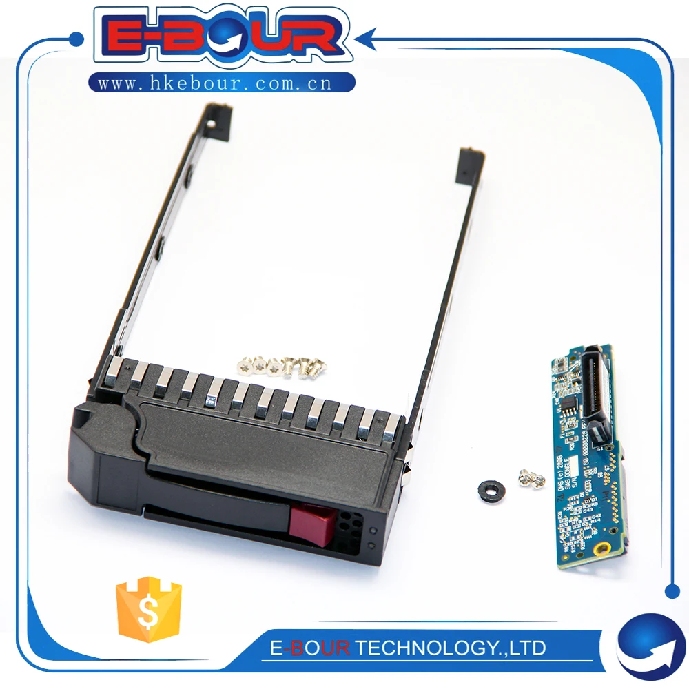 5 шт./лот для HP 3 ''MSA2012 MSA2000 SAS HDD Caddy кронштейн с SATA FC разъемом адаптер P/N 79 00000523