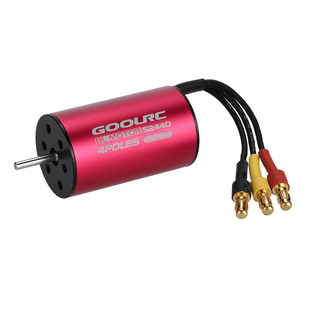 Бесщеточный бесщеточный двигатель GoolRC S2440 4000KV для автомобиля 1/18 1/16 RC | Игрушки и