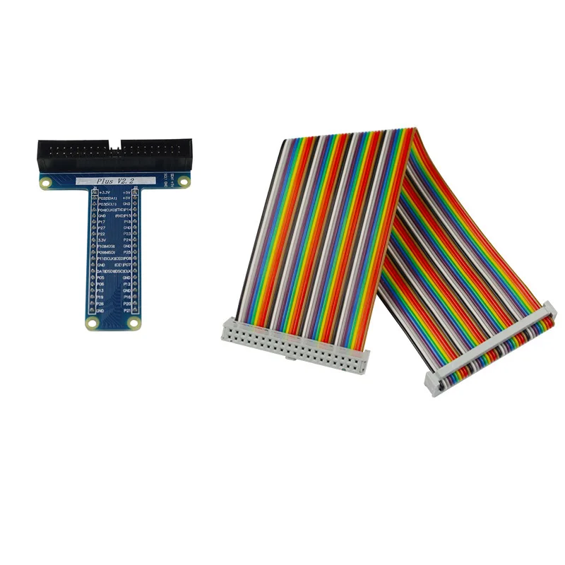 Raspberry Pi 4B T расширительный усилитель низкой частоты 40 Pin удлинитель адаптер + P GPIO