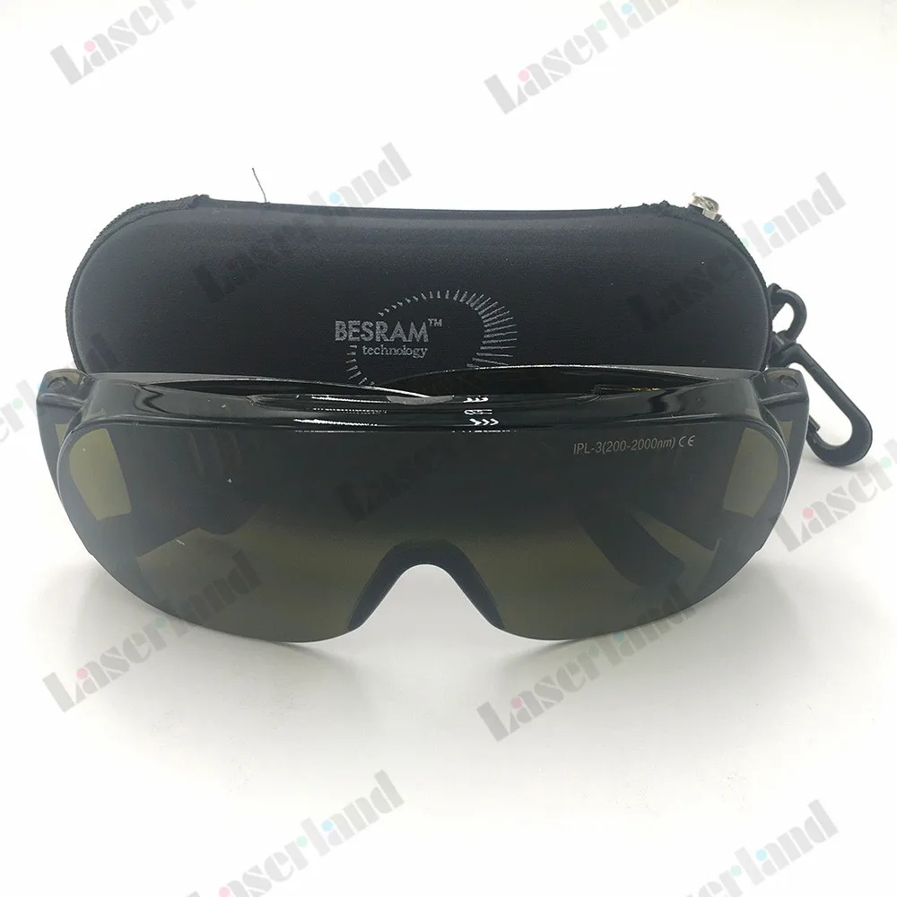 PB-IPL-1 OD4+ 190nm-2000nm IPL лазер, интенсивный легкий защитный Детская безопасность Очки очки CE