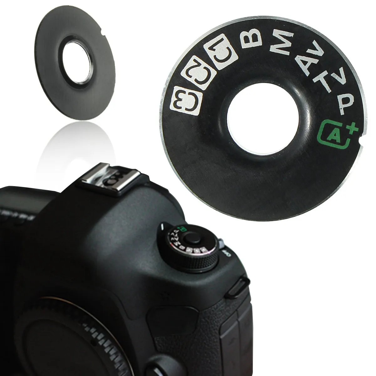 Для Canon EOS 5D Mark III 5D3 Dial Mode Крышка для интерфейса Ремонт Часть Dial Mode Крышка для интерфейса камеры