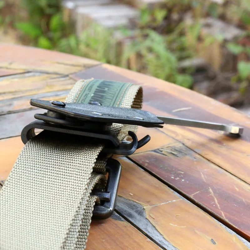 3 шт. QingGear пояс петли Зажим для ремня для DIY нож Kydex оболочка кобура с винтовым ножом части вращение на 360 градусов