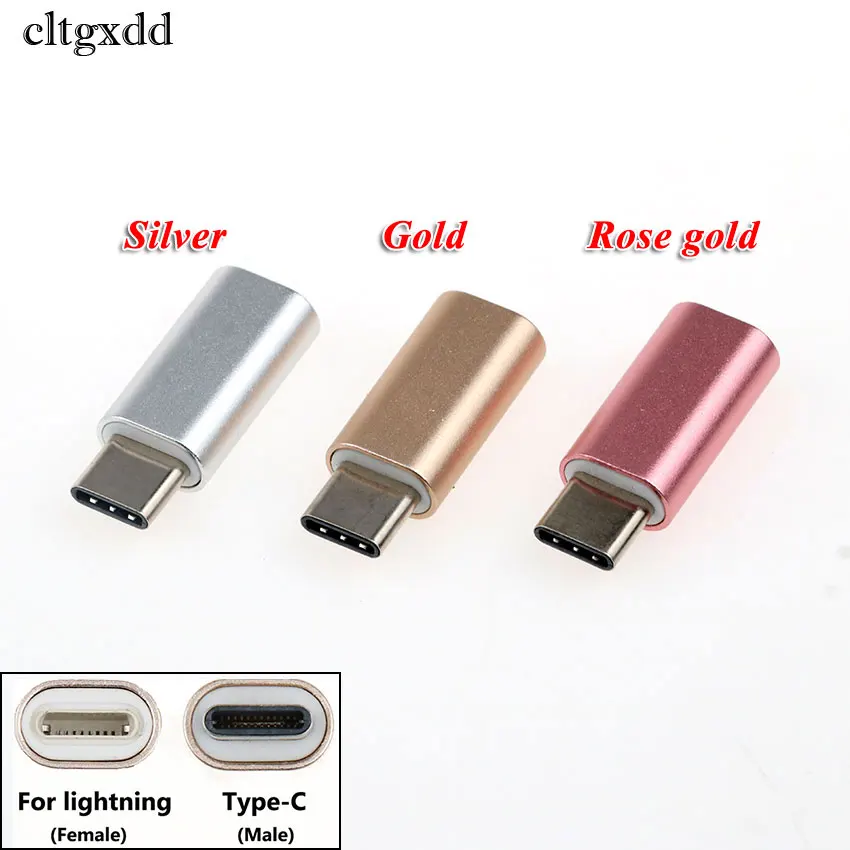 Cltgxdd 8 контактный разъем для Type c папа адаптер USB C кабель конвертер зарядный Xiaomi mi6