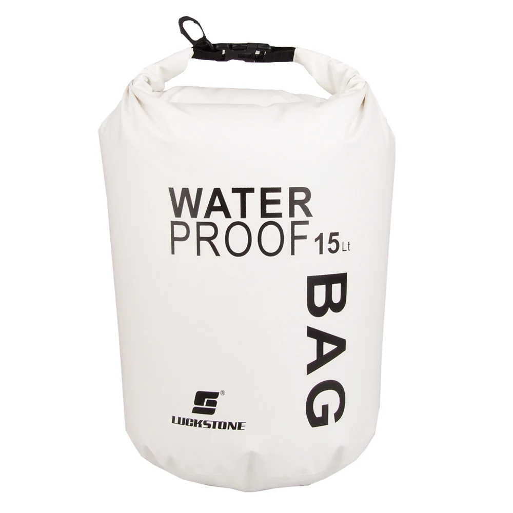 15л открытый ПВХ Водонепроницаемый сухой мешок сумка для хранения Рафтинг Спорт