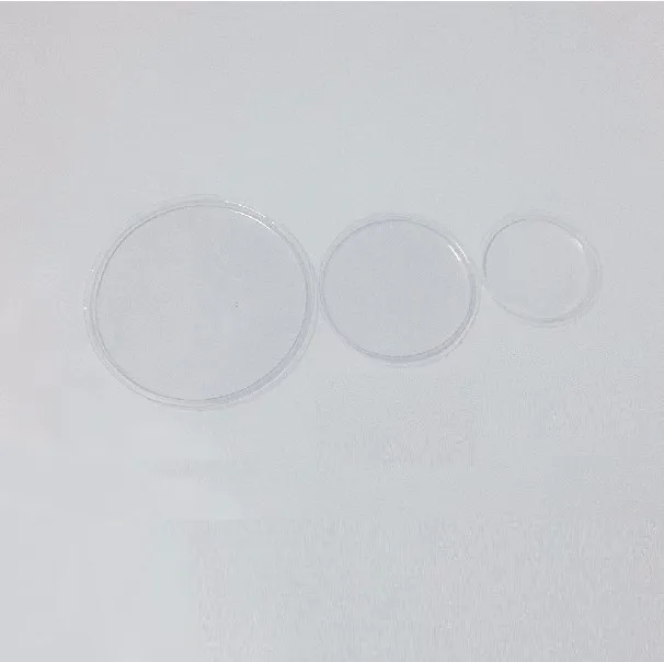 Прозрачные банки для крема домашних животных 200 мл с черной/белой пластиковой