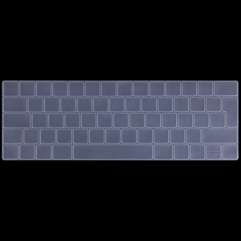 

Bestjing EU Version Keyboard Cover Laptop Clear Protector Silicone Skin Waterproof Protective Film For Macbook Air Pro Retina
