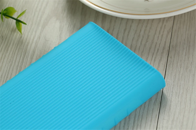 Чехол для Xiaomi power Bank 2 10000mAh резиновый чехол силиконовый чехол для power bank защитный чехол устойчивый к царапинам 147 × 71,2 × 14,2 мм
