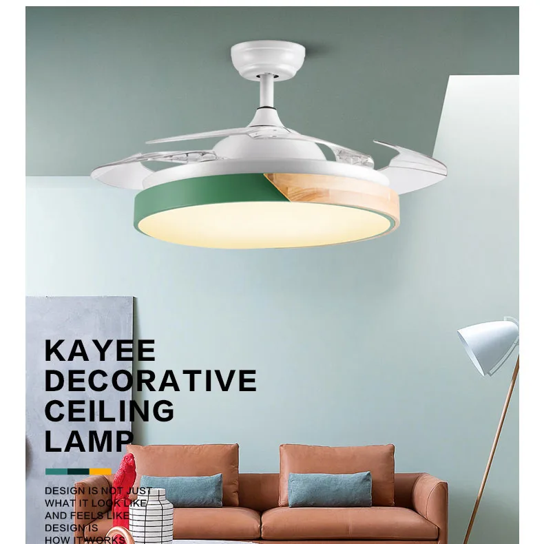 Современный потолочный вентилятор 42 дюйма столовая спальня гостиная