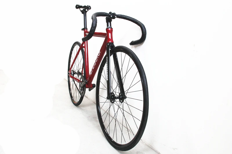 Crosstar Tyrans T2 Fixed Gear Bike Urban Track Fixie Carbon Fiber Fork Commute | Спорт и развлечения