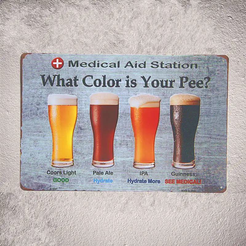 Металлические оловянные знаки без рабочего вина для виски настенный налет