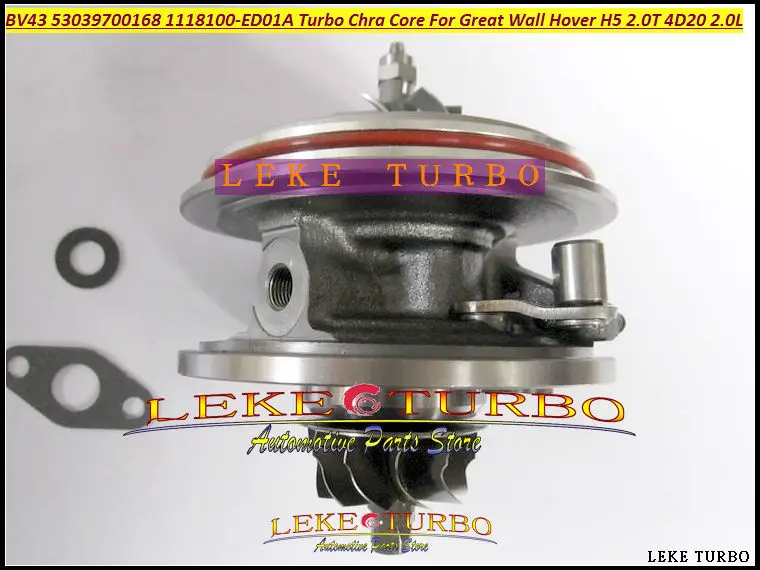 Турбокартридж турбины Chra Core BV43 53039700168 1118100 ED01A 53039880168 для Great Wall Hover H5 2 0 T 4D20 2.0L