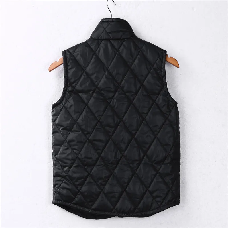 Женский модный Зимний Тонкий жилет Флисовая теплая парка Тренч куртка без